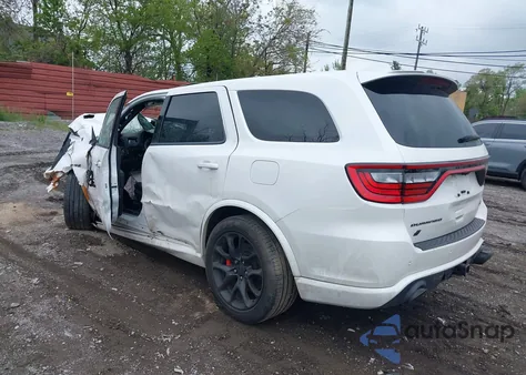 2021 Dodge Durango Srt 392 Awd z USA, uszkodzony, nr VIN 1C4SDJGJ4MC574235